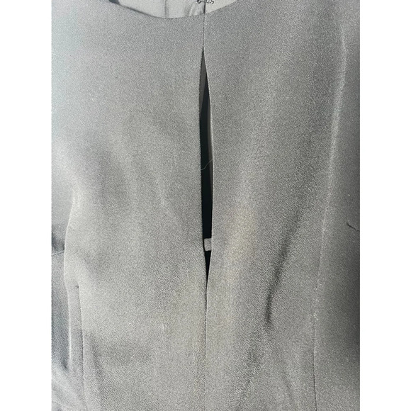 Adelyn Rae Wide-Leg Sleeveless‎ Keyhole Jumpsuit Small Black - Picture 7 of 11